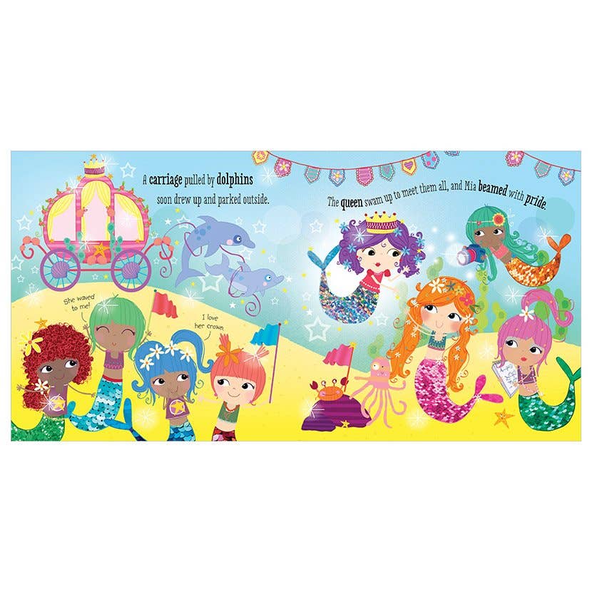 Picture Book Mermaid Mia and the Royal Visit (10 x 10 in)