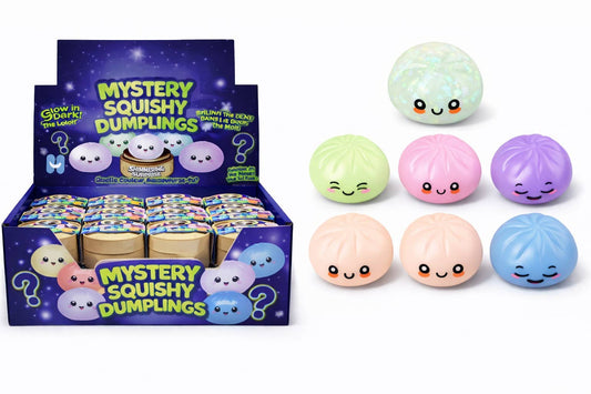 *PREORDER* 4" Mystery Squishy Dumpling - Glow in the Dark