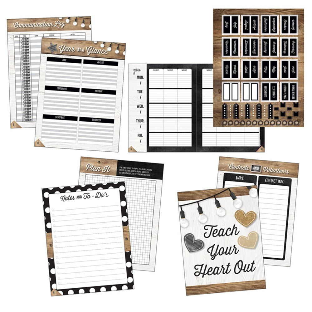 INDUSTRIAL CHIC LESSON PLANNER