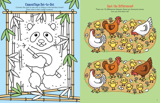 THE FURRY FRIENDS ACTIVITY BOOK