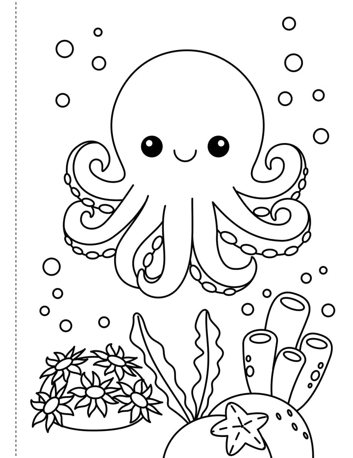 UNDER THE SEA COLORING BOOK