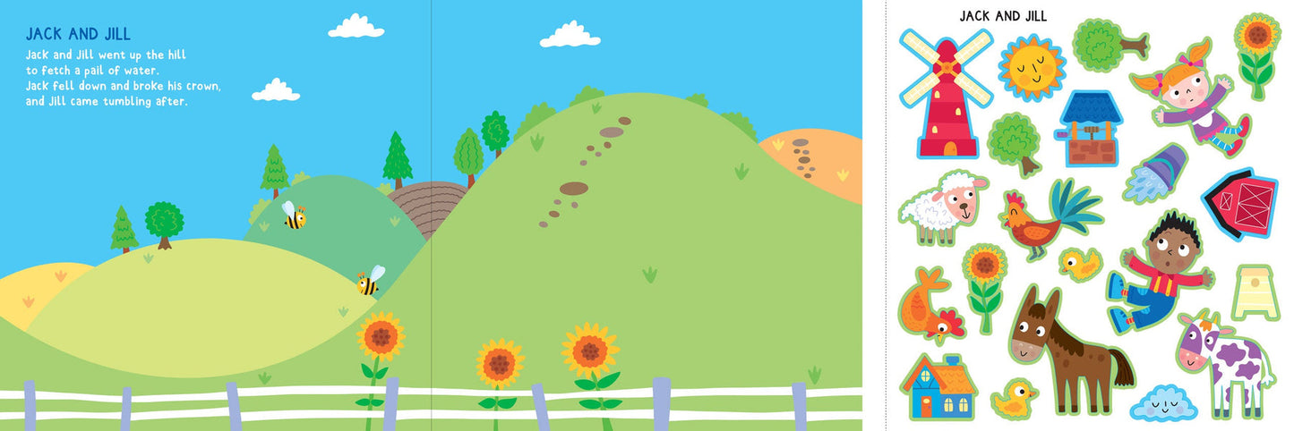 NURSERY RHYMES MY FIRST STICKER