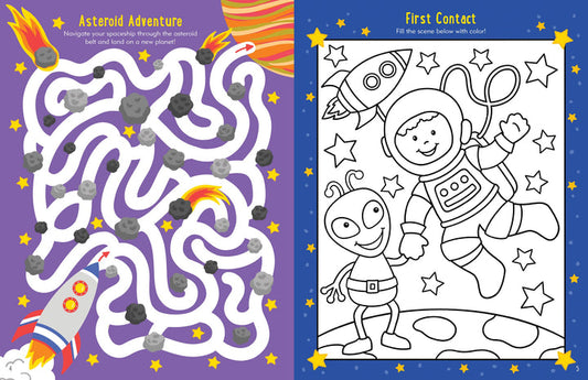 OUTER SPACE ACTIVITY BOOK