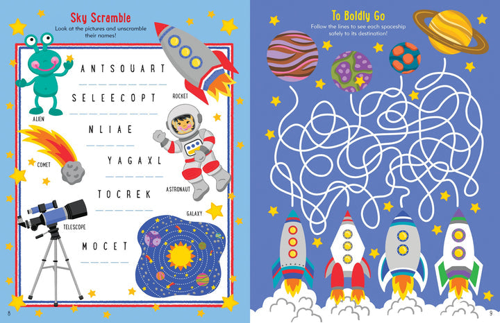 OUTER SPACE ACTIVITY BOOK