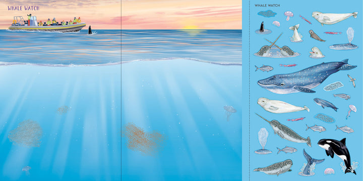 UNDER THE SEA STICKER SCENES