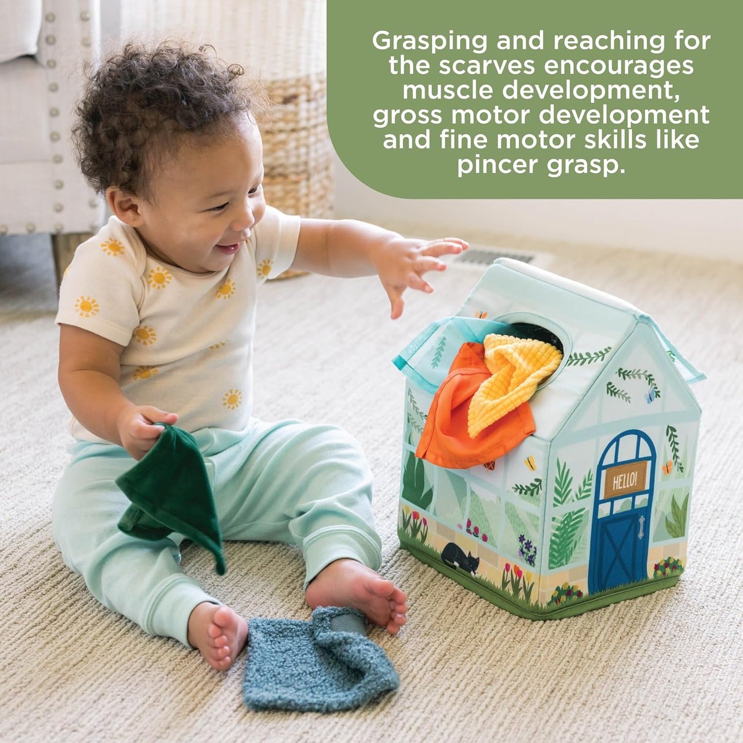 PEEK AND PULL TISSUE BOX