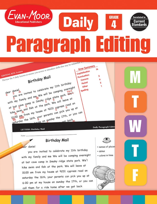 DAILY PARAGRAPH EDITING 4