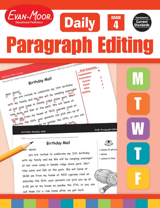 DAILY PARAGRAPH EDITING 4