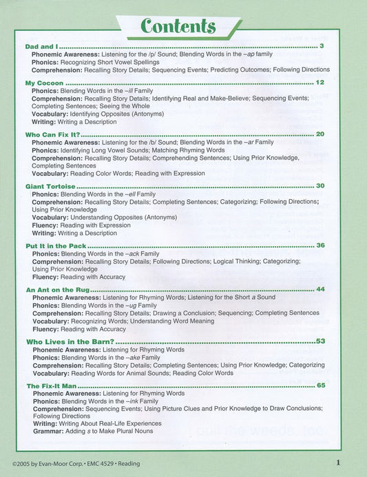 READING SKILL SHARPENERS 1