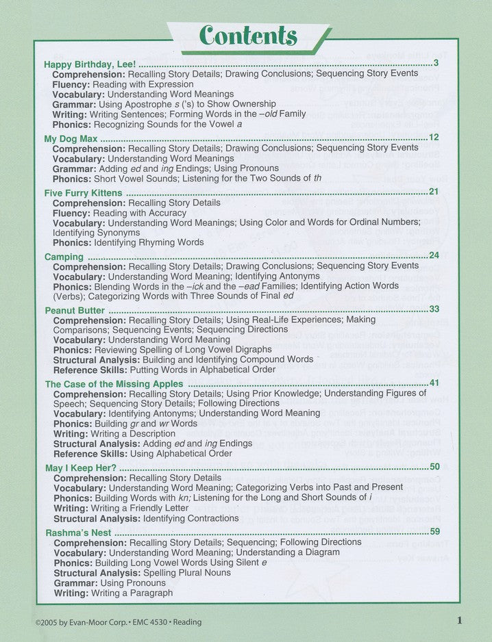 READING SKILL SHARPENERS 2