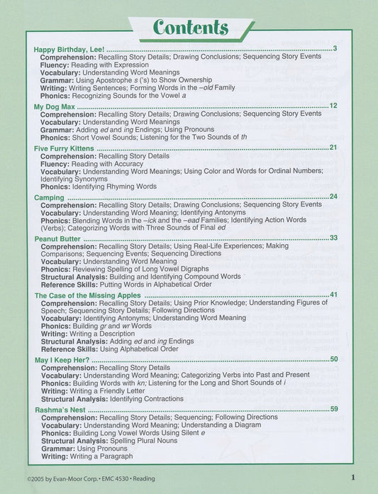 READING SKILL SHARPENERS 2