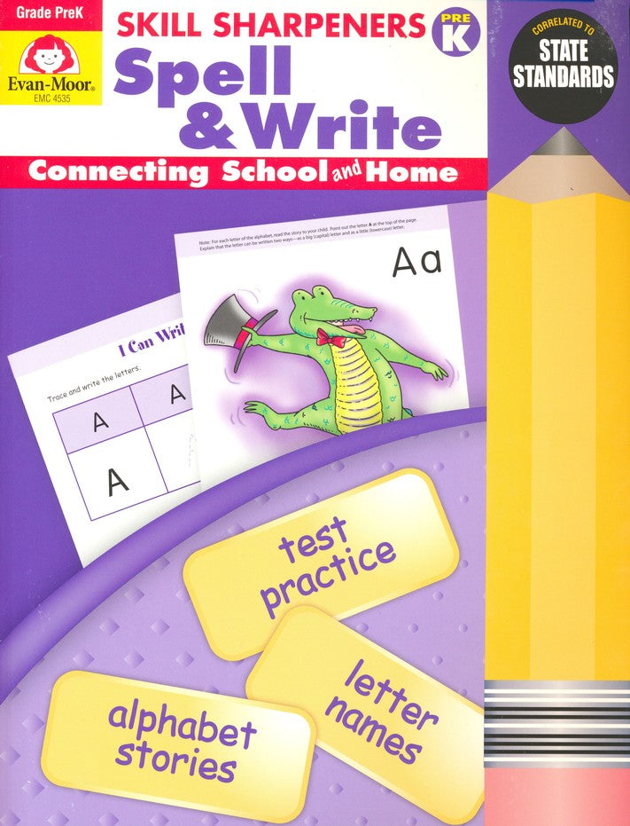SPELL AND WRITE PRE-K