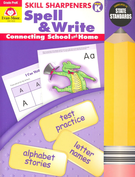 SPELL AND WRITE PRE-K