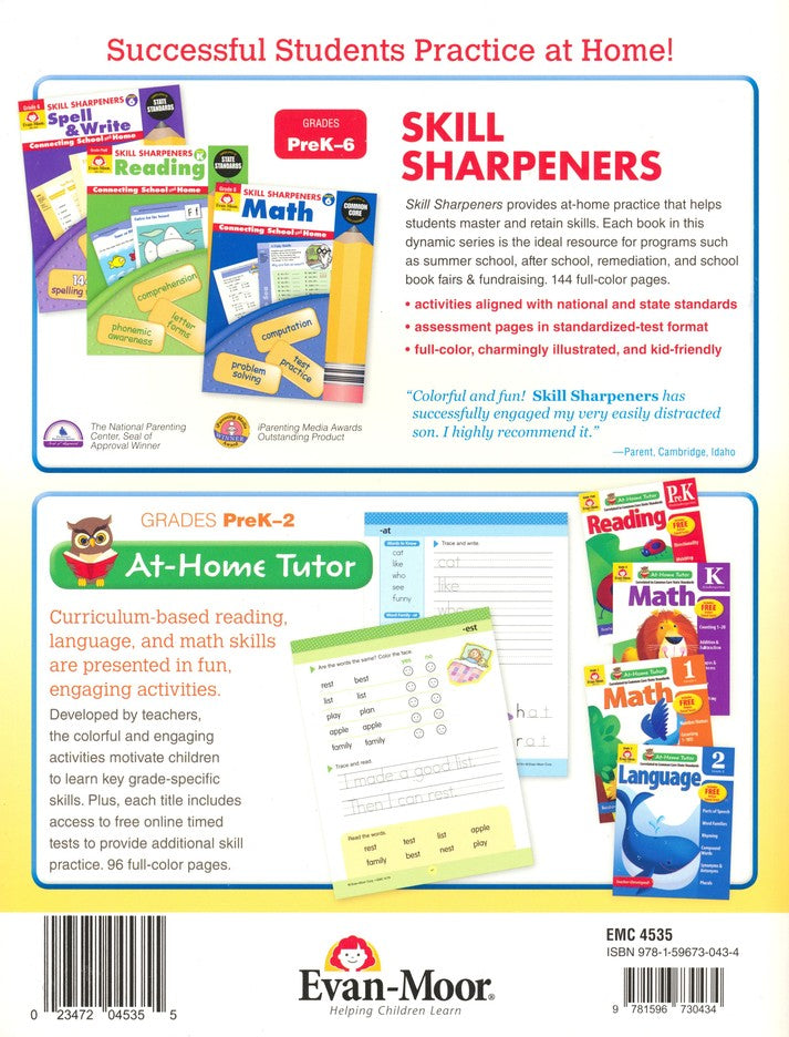 SPELL AND WRITE PRE-K