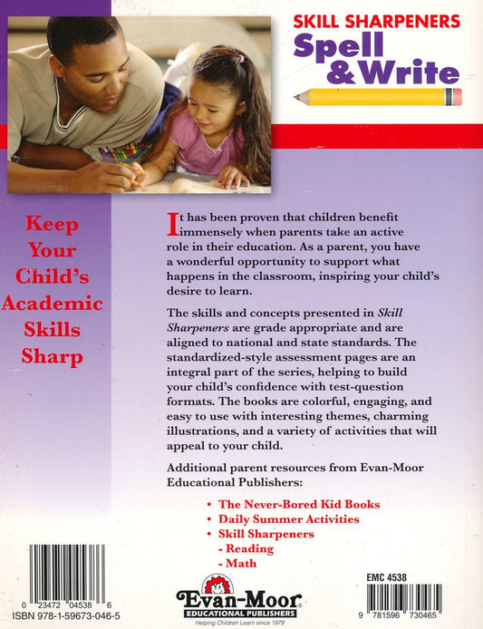 SPELL AND WRITE 2 SKILL SHARPE