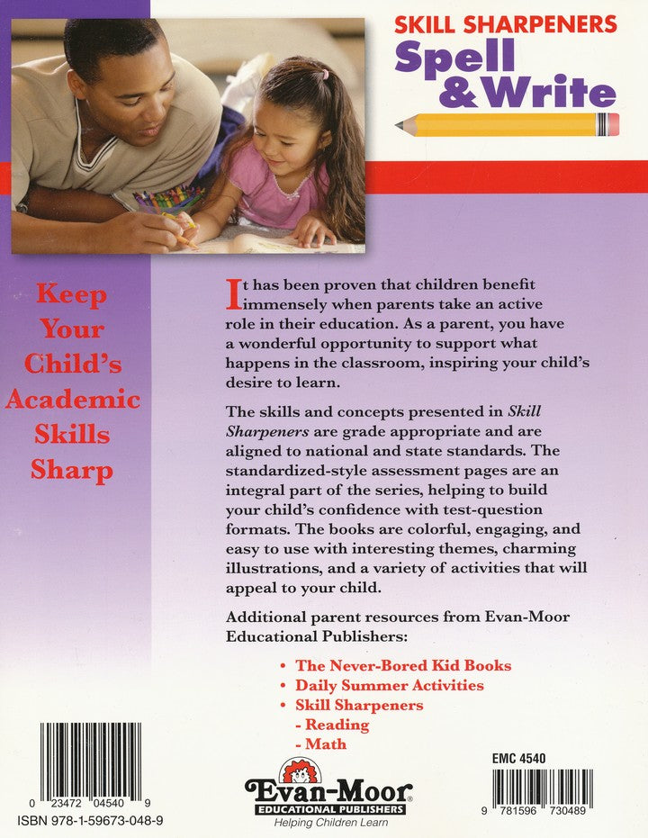 SPELL AND WRITE 4 SKILL SHARPE