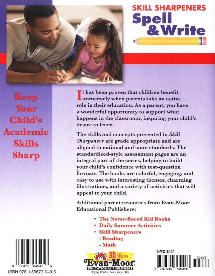 SPELL AND WRITE 5 SKILL SHARPE