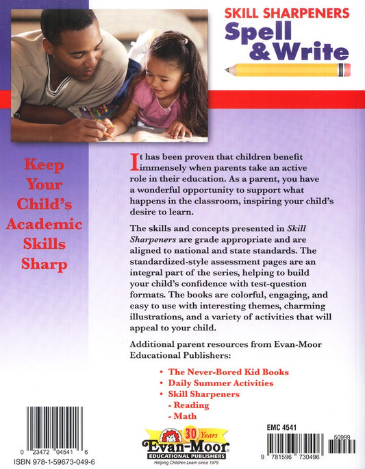 SPELL AND WRITE 5 SKILL SHARPE