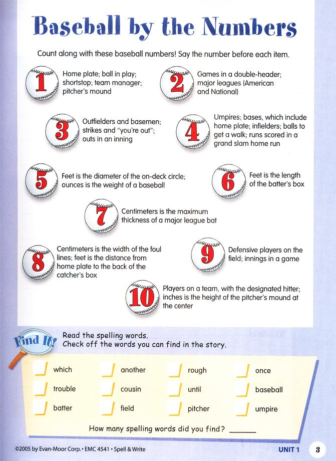 SPELL AND WRITE 5 SKILL SHARPE