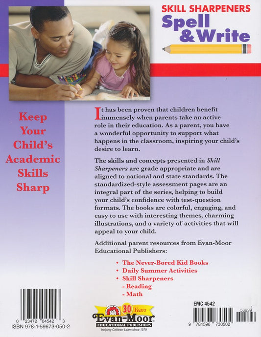 SPELL AND WRITE 6 SKILL SHARPE