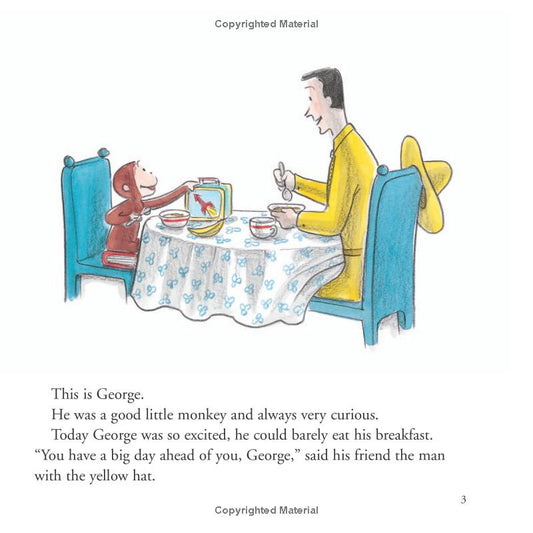 CURIOUS GEORGE'S FIRST DAY OF