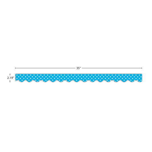 AQUA MINI POLKA DOTS TRIMMER