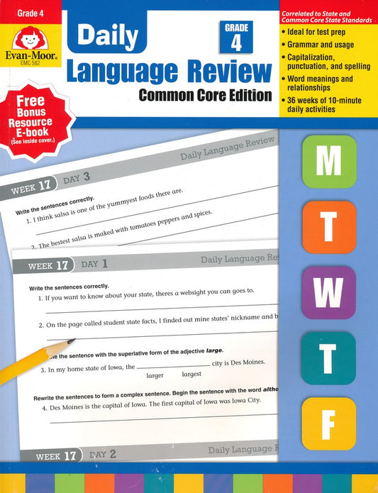 DAILY LANGUAGE REVIEW 4-TCHR