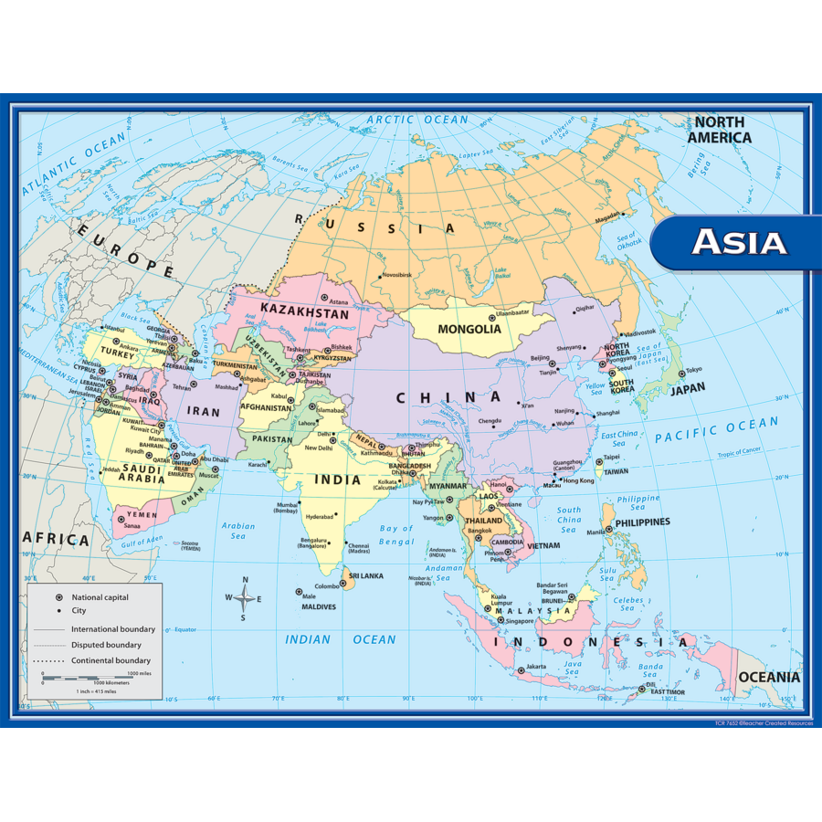 ASIA MAP