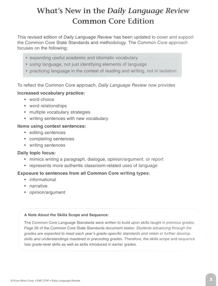 DAILY LANGUAGE REVIEW -GR.7