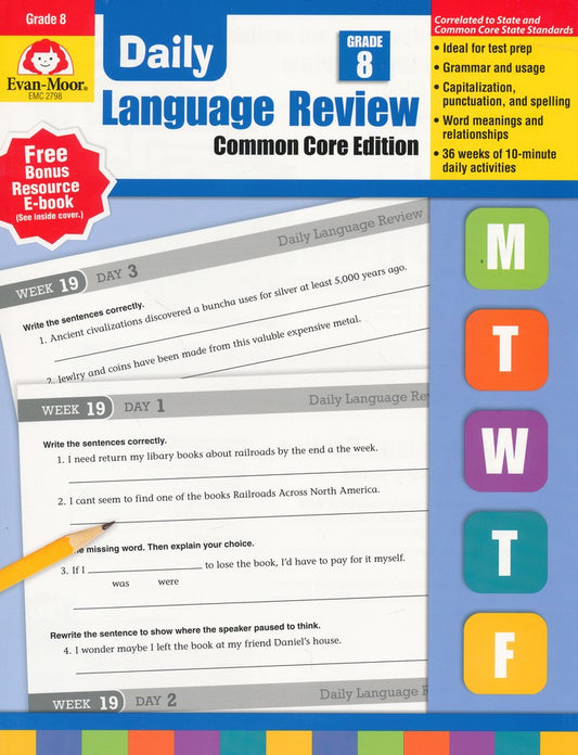 DAILY LANGUAGE REVIEW GR.8