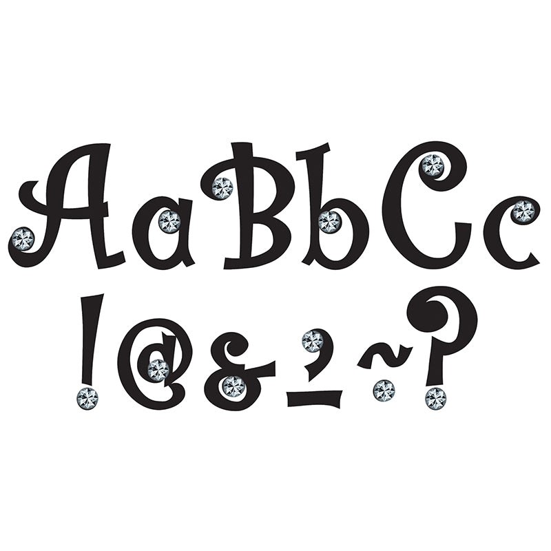 BLING WITH JEWELS LETTERS 7"