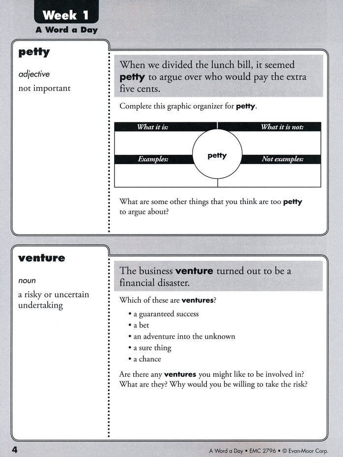 A WORD A DAY GR 6+