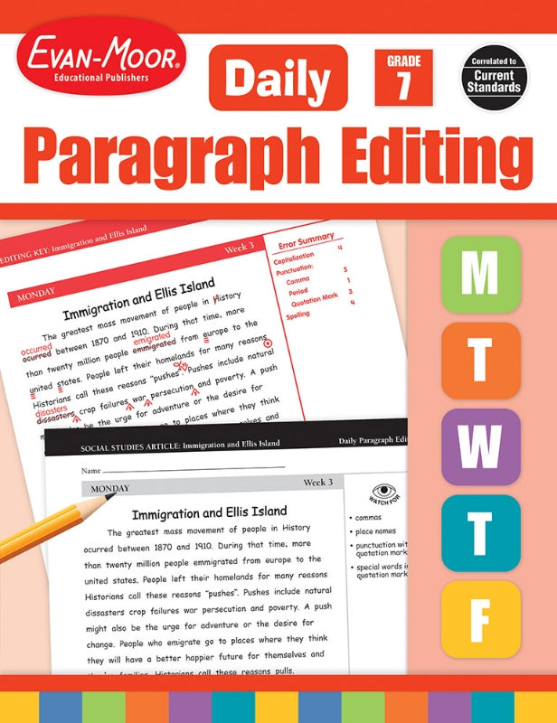 DAILY PARAGRAPH EDITING GR 7