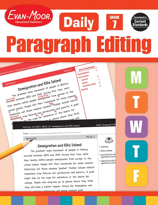 DAILY PARAGRAPH EDITING GR 7