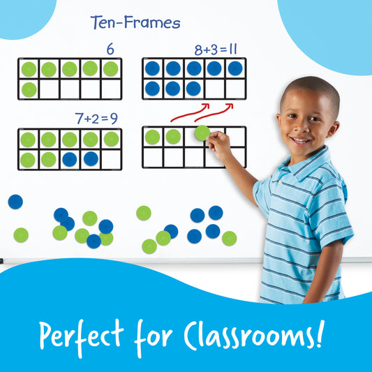GIANT MAGNETIC TEN FRAME SET