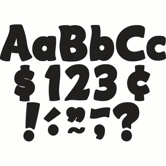 BLACK MAR 4" LETTERS