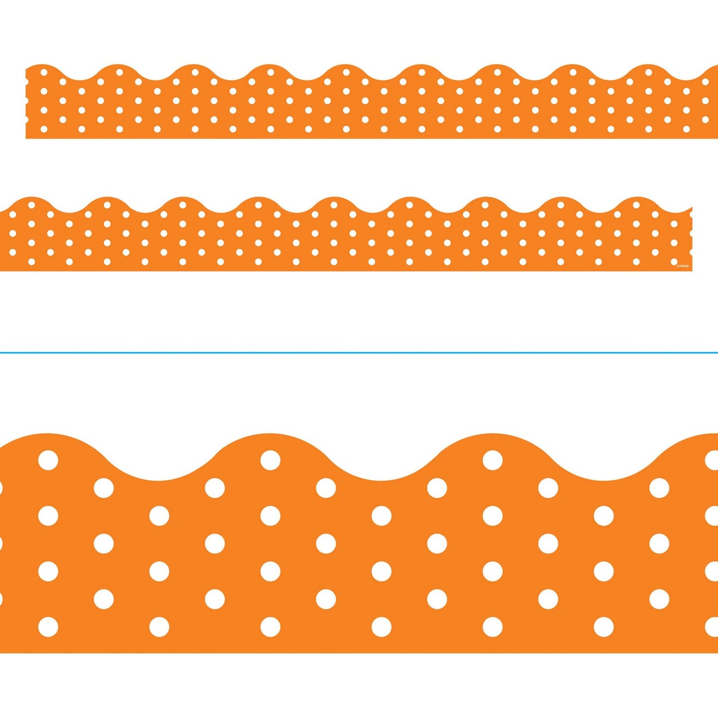 ORANGE POLKA DOT