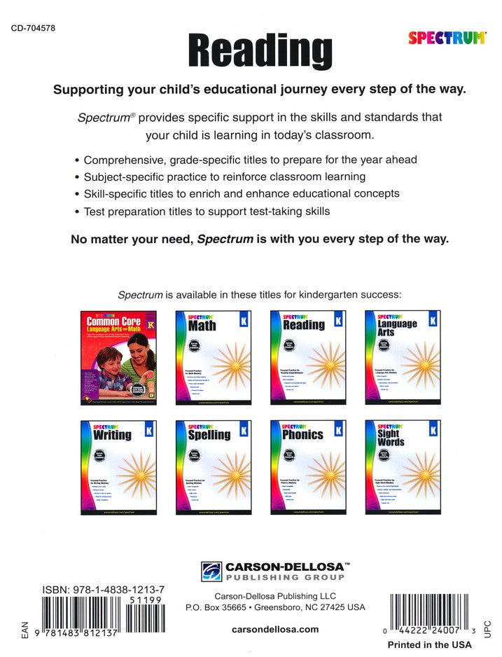 SPECTRUM READING K (2015)