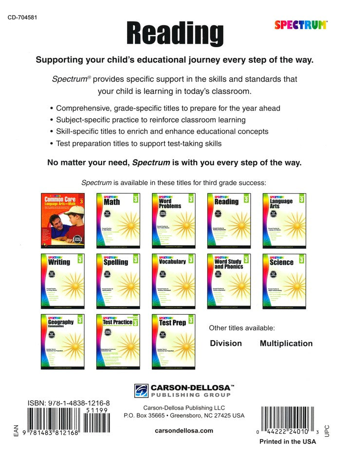 SPECTRUM READING 3 (2015)