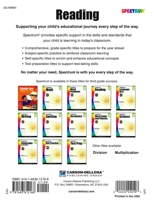 SPECTRUM READING 3 (2015)