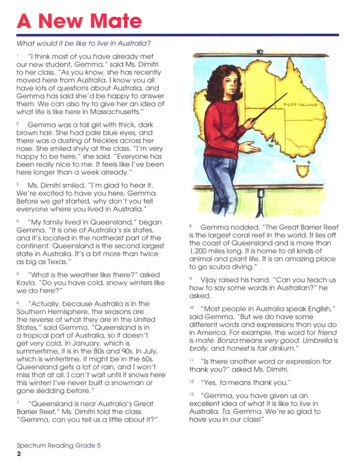 SPECTRUM READING 5 (2015)