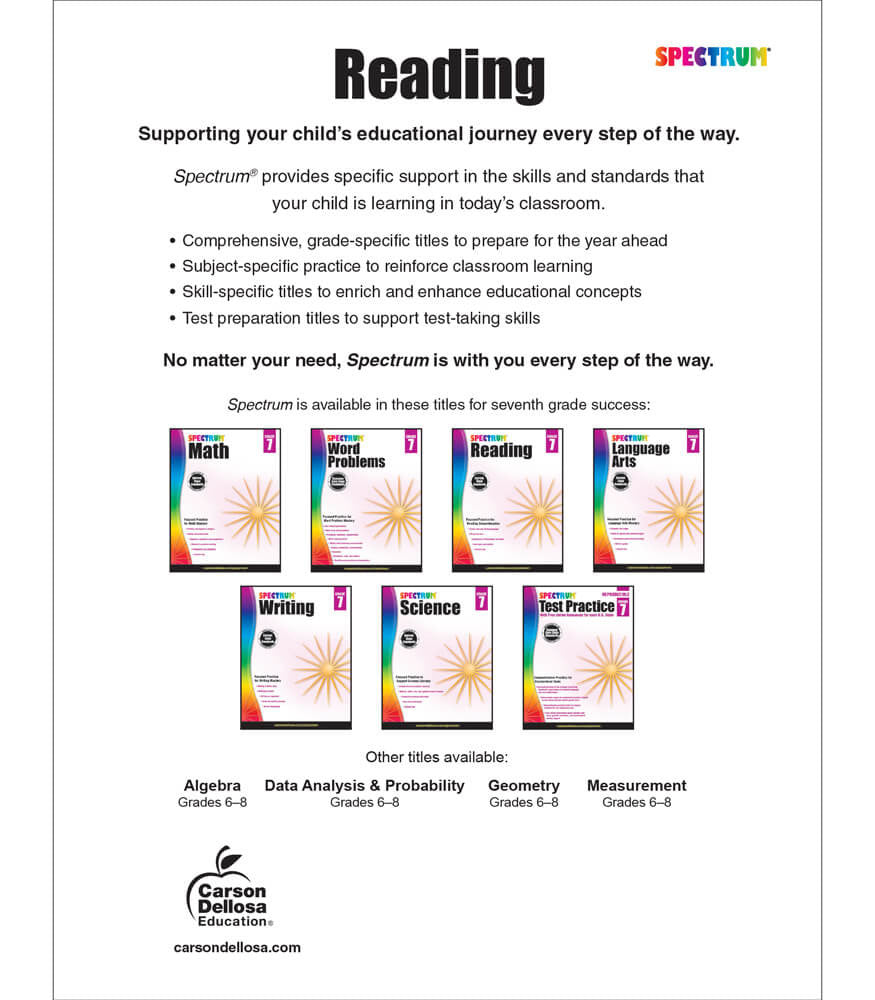 SPECTRUM READING 7 (2015)
