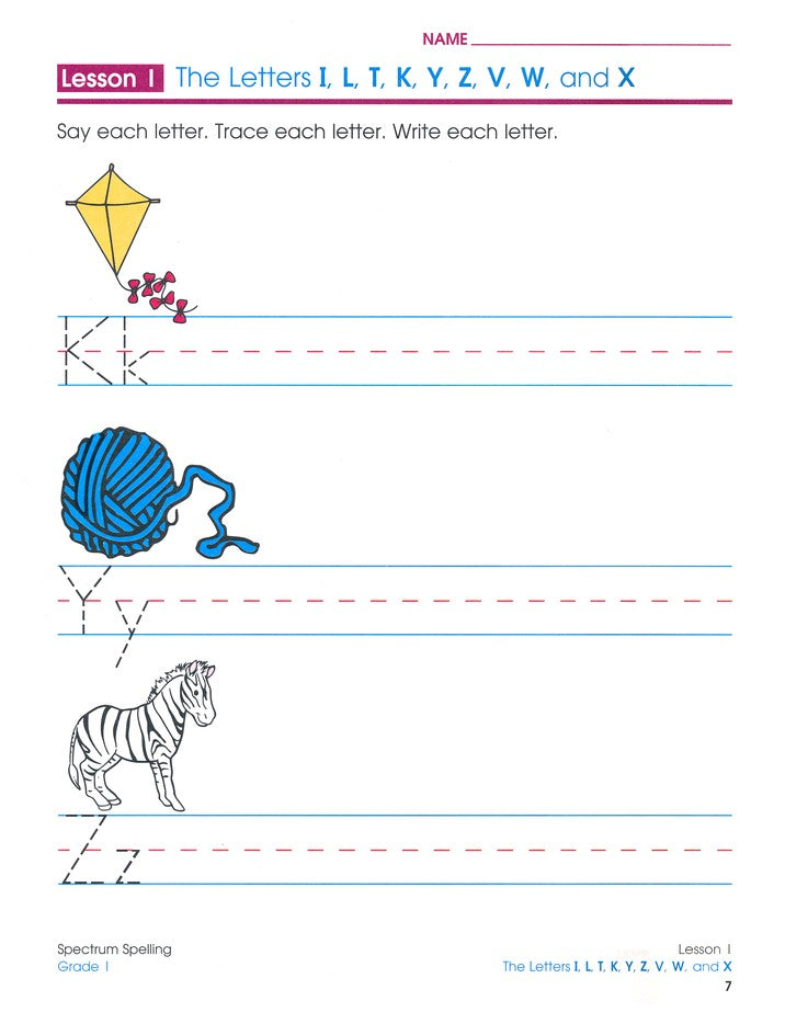 SPECTRUM SPELLING 1 (2015)