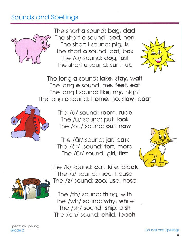 SPECTRUM SPELLING 2 (2015)