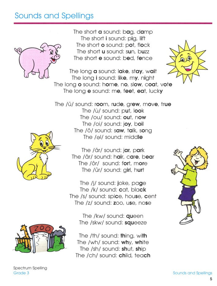 SPECTRUM SPELLING 3 (2015)
