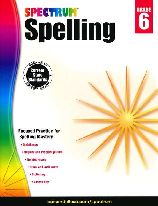 SPECTRUM SPELLING 6 (2015)