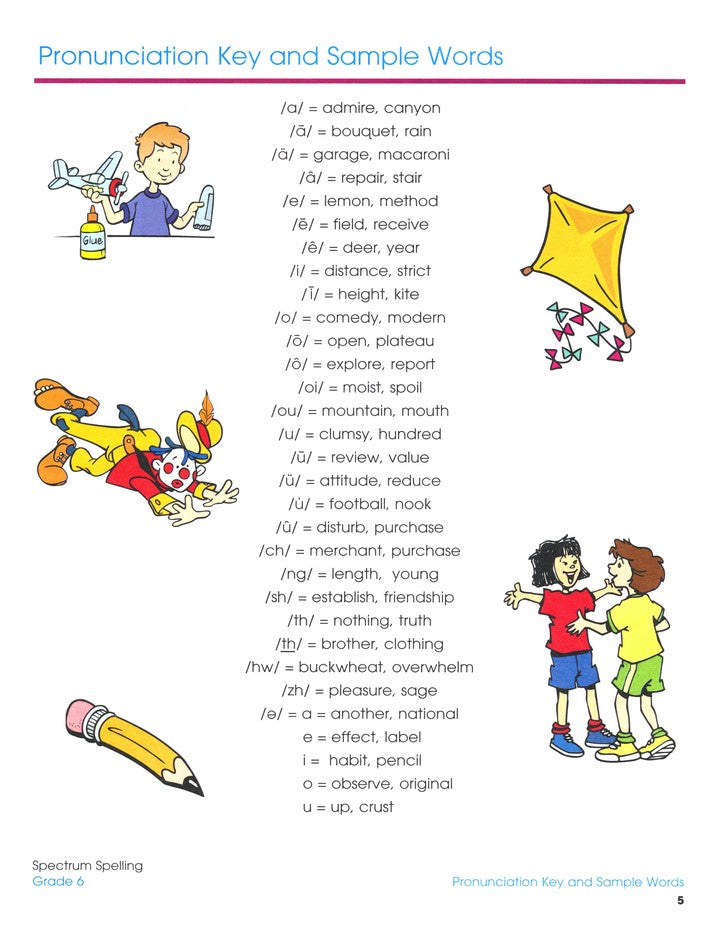 SPECTRUM SPELLING 6 (2015)