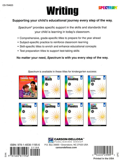 SPECTRUM WRITING K (2015)