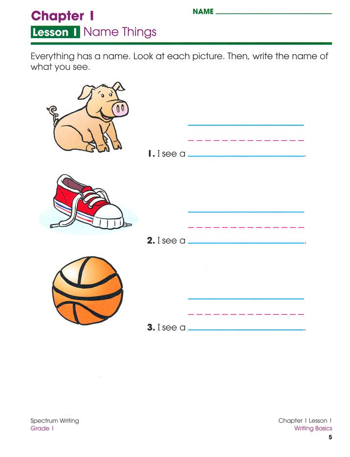 SPECTRUM WRITING 1 (2015)