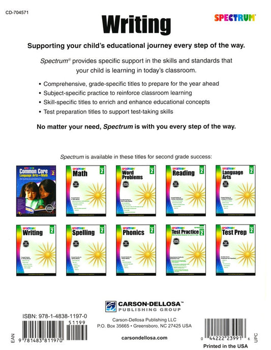 SPECTRUM WRITING 2 (2015)